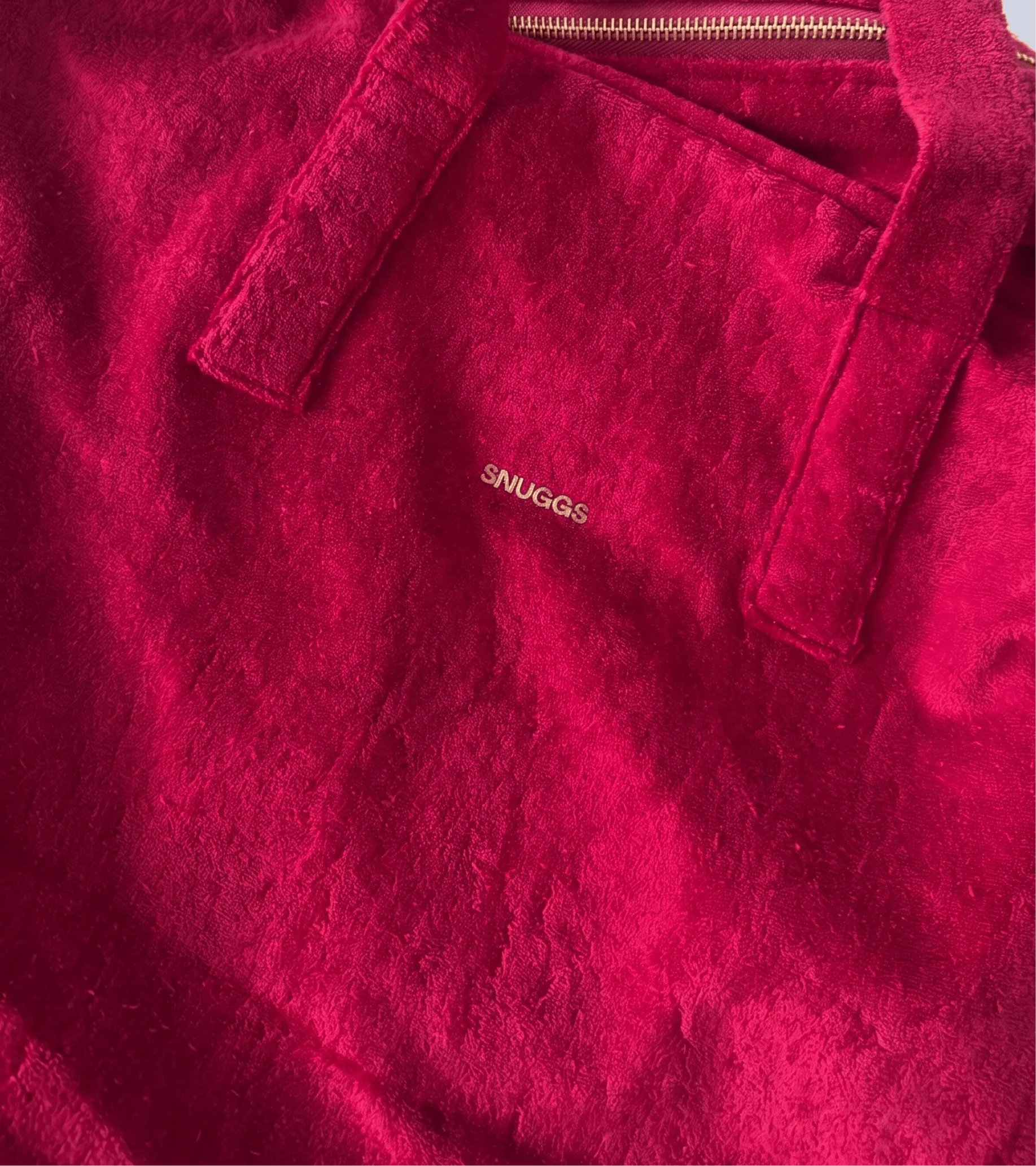 Tasche aus Frottee - Rot - Image 4